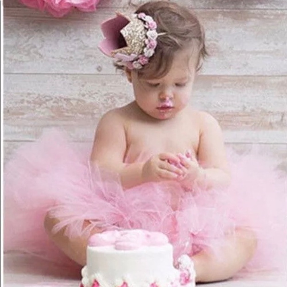 Cake smash tutu and crown